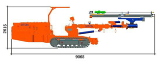 Perforateur géant à roues DW1-31