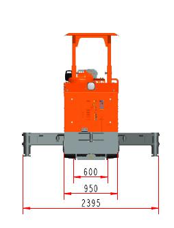 Perforateur géant à roues DW1-31