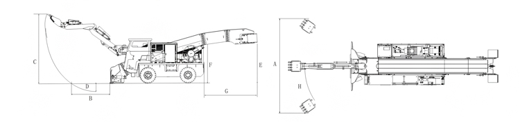 LWT-150 Wheel Mucking Loader